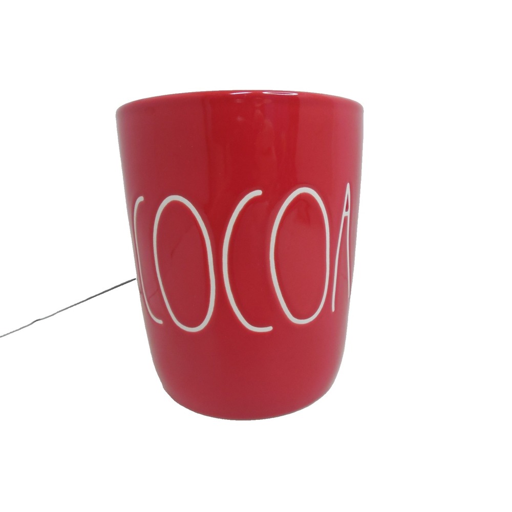 Rae Dunn Red Cocoa Cannister without Wood Lid